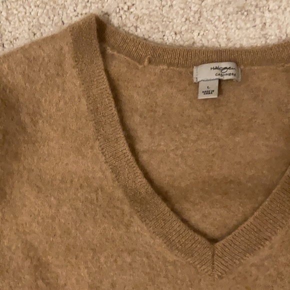 Cashmere V Neck Sweater - Picture 2 of 3